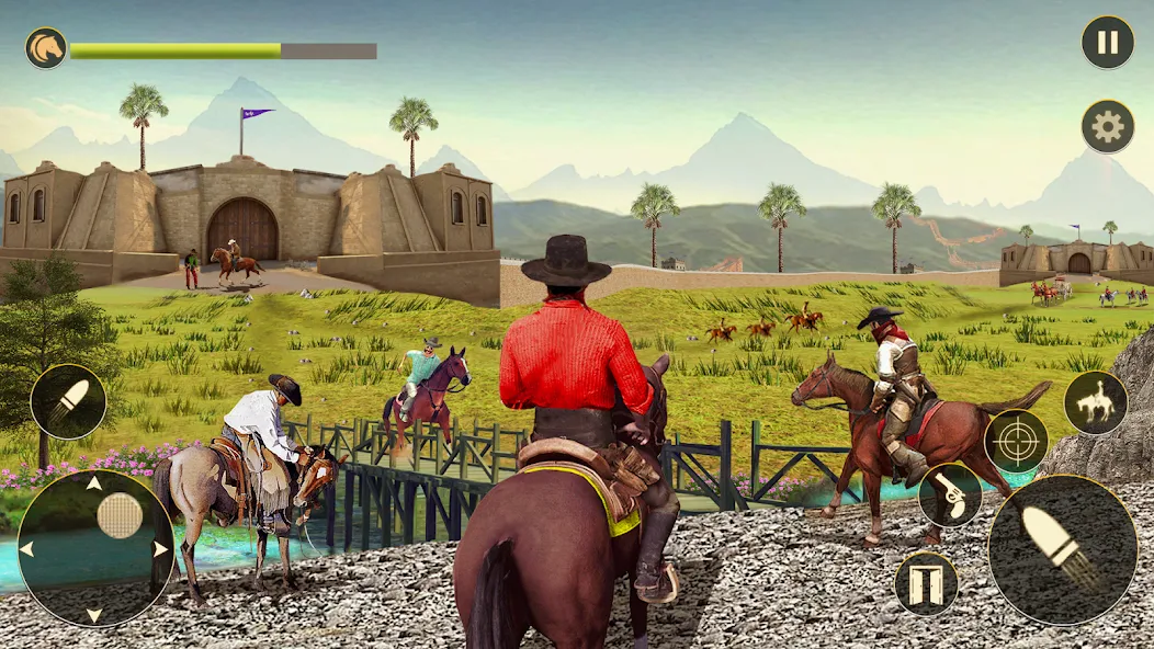 Horse Riding Rivals Horse Race (ХорсРайдинг Ривалс Лошадиные скачки) [МОД Бесконечные монеты] Screenshot 2