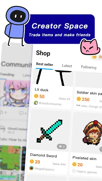 Julian's Editor: Create & Play [МОД Много денег] Screenshot 4