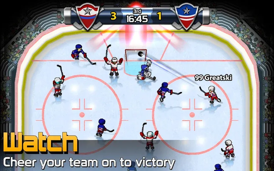 BIG WIN Hockey (БИГ ВИН Хоккей) [МОД Меню] Screenshot 3