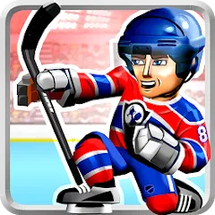Скачать взломанную BIG WIN Hockey (БИГ ВИН Хоккей)  [МОД Меню]