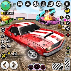 Взломанная X Demolition Derby : Car Games  [МОД Много монет]