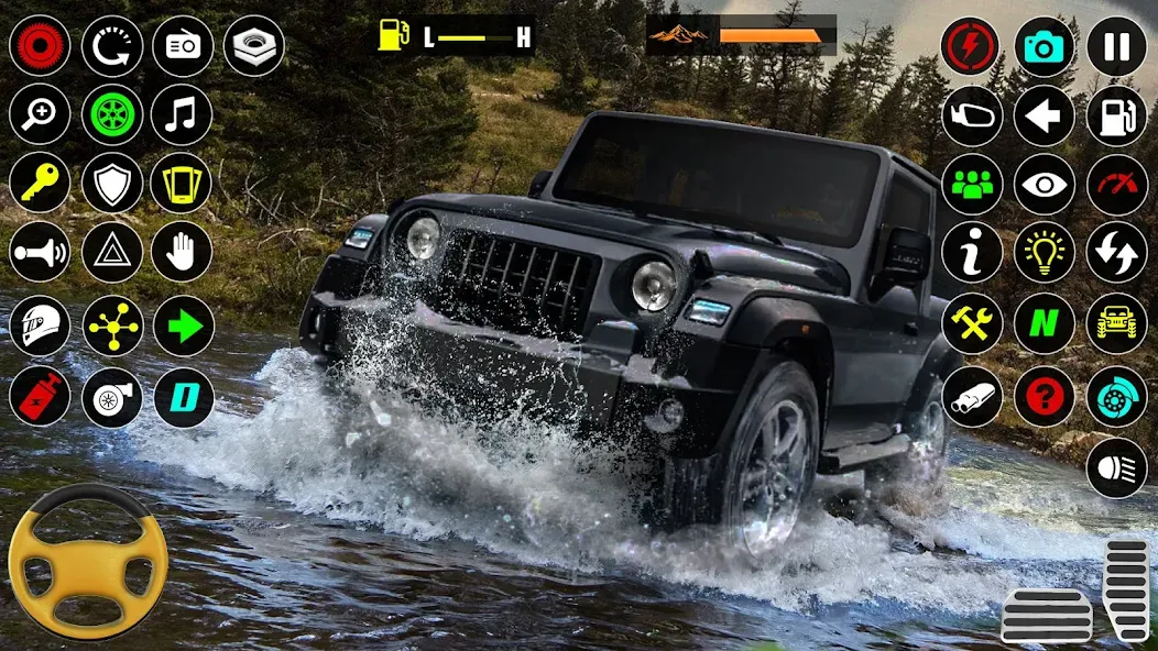 Offroad SUV: 4x4 Driving Game. (Оффроуд внедорожник) [МОД Много денег] Screenshot 1