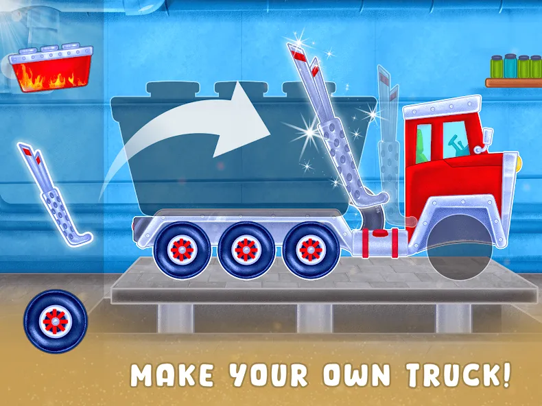 Oil Tanker Truck Games [МОД Меню] Screenshot 1