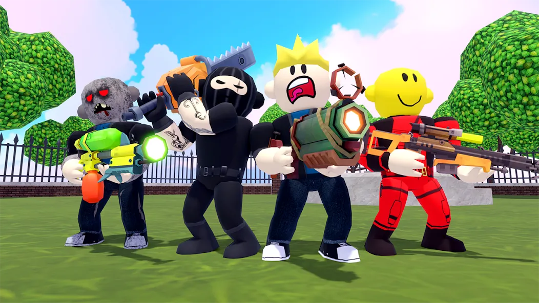 Alphabet Shooter: Survival FPS (Алфавит Шутер) [МОД Unlocked] Screenshot 5