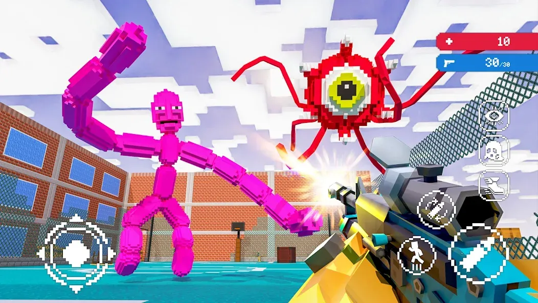 Craft Shooter FPS Battles (Крафт Шутер Битвы) [МОД Много денег] Screenshot 2