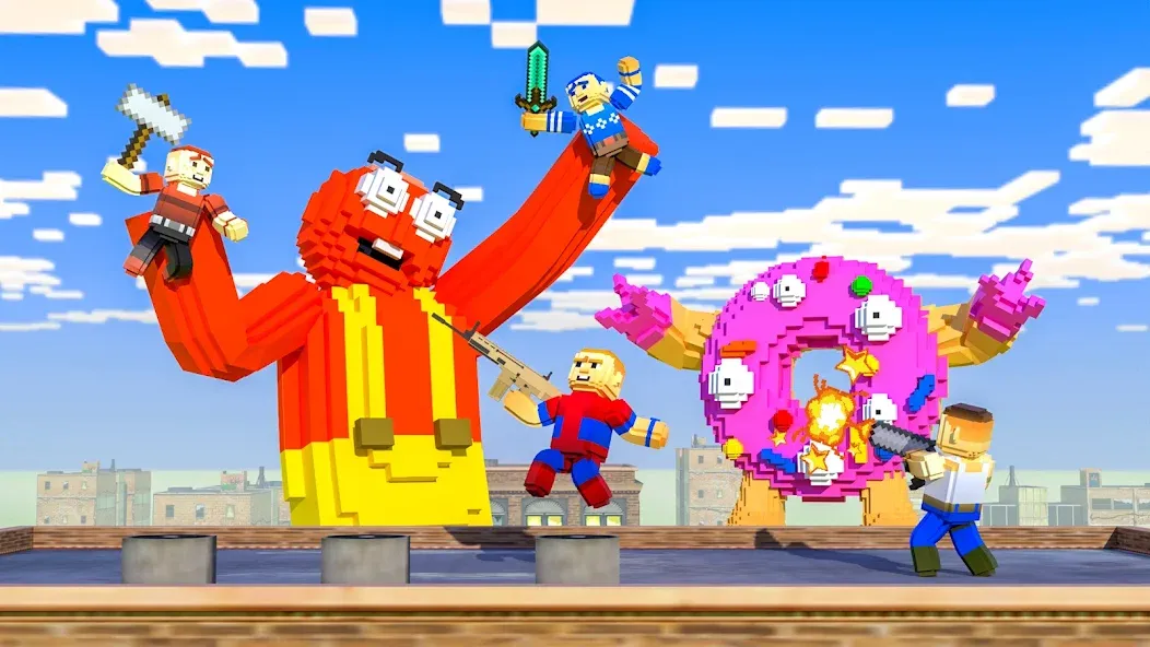 Craft Shooter FPS Battles (Крафт Шутер Битвы) [МОД Много денег] Screenshot 3