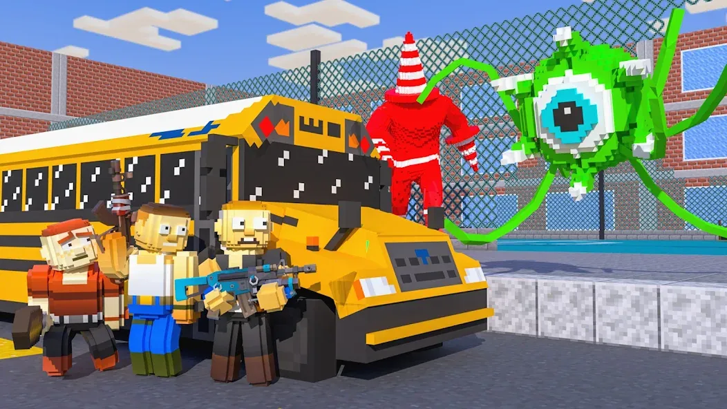 Craft Shooter FPS Battles (Крафт Шутер Битвы) [МОД Много денег] Screenshot 4