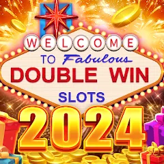 Взломанная Double Win Slots- Vegas Casino (Дабл Вин Слотс)  [МОД Много денег]