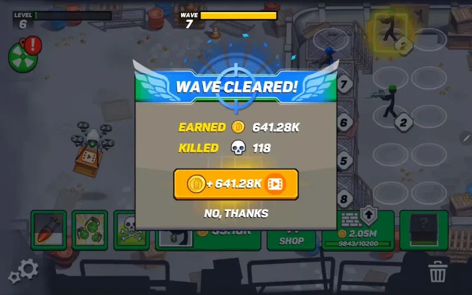 Stickman Defenders: Stick War [МОД Все открыто] Screenshot 5