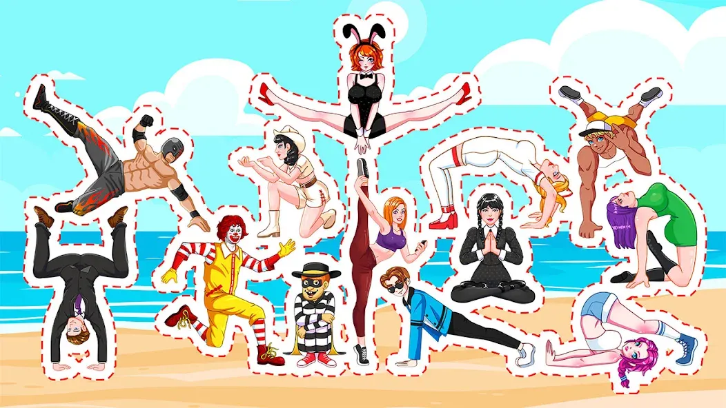 Pose to Hide: Tricky Puzzle (Поза чтобы скрыть) [МОД Menu] Screenshot 1