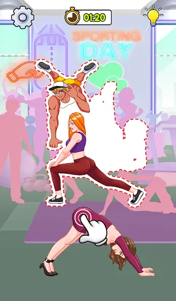 Pose to Hide: Tricky Puzzle (Поза чтобы скрыть) [МОД Menu] Screenshot 4