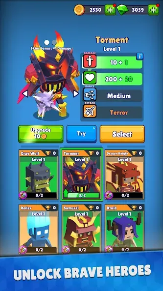 Hunt Royale: Action RPG Battle (Хант Роял) [МОД Mega Pack] Screenshot 4