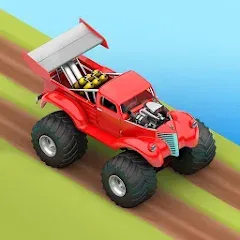 Взломанная MMX Hill Dash 2 – Offroad Truc (ММХ Хилл Даш 2)  [МОД Все открыто]