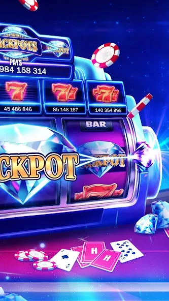 Huuuge Casino Slots Vegas 777 (Хьюдж Казино Слотс Вегас 777) [МОД Menu] Screenshot 2