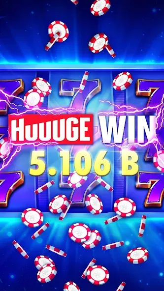 Huuuge Casino Slots Vegas 777 (Хьюдж Казино Слотс Вегас 777) [МОД Menu] Screenshot 5