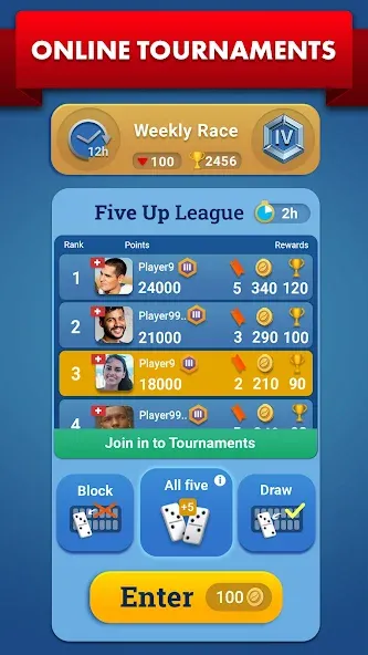 Dominos Party - Classic Domino [МОД Unlimited Money] Screenshot 3