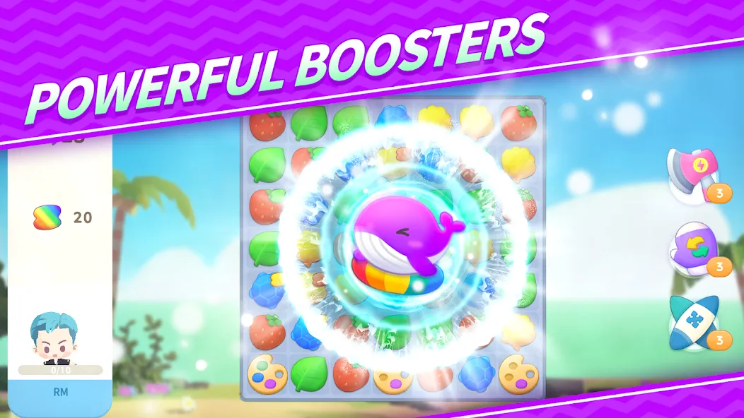 BTS Island: In the SEOM Puzzle (Айленд) [МОД Menu] Screenshot 5