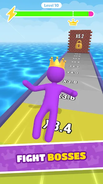 Giant Rush! - Fighting Games [МОД Много монет] Screenshot 4