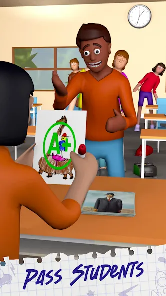 Papers Grade Please! [МОД Меню] Screenshot 4