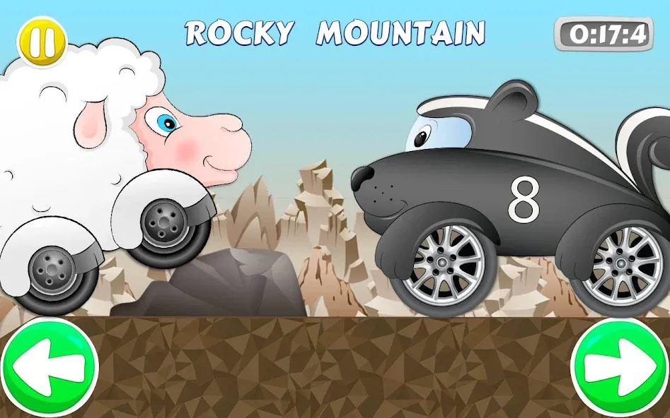Racing car game for kids [МОД Unlocked] Screenshot 3