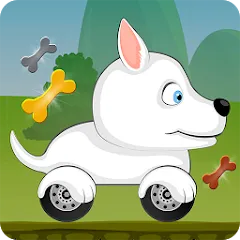 Взломанная Racing games for kids - Dogs  [МОД Бесконечные монеты]