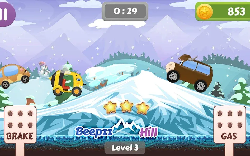 Car Racing game for toddlers [МОД Menu] Screenshot 5