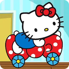Взломанная Hello Kitty games - car game  [МОД Все открыто]