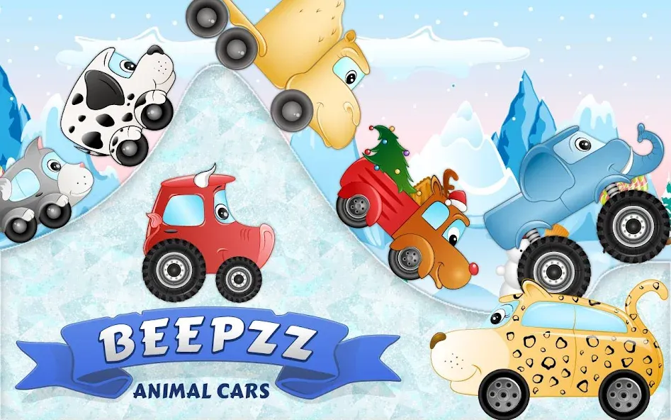 Kids Car Racing game – Beepzz [МОД Много монет] Screenshot 1