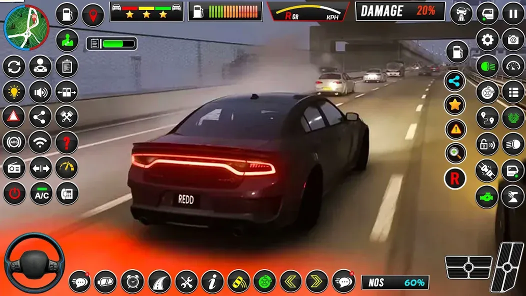 Multistory Real Car Parking 3D [МОД Много денег] Screenshot 2