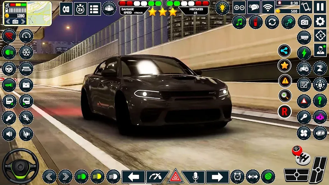 Multistory Real Car Parking 3D [МОД Много денег] Screenshot 3