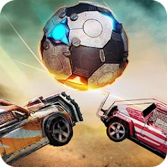 Скачать взломанную Rocket Car Ball  [МОД Меню]
