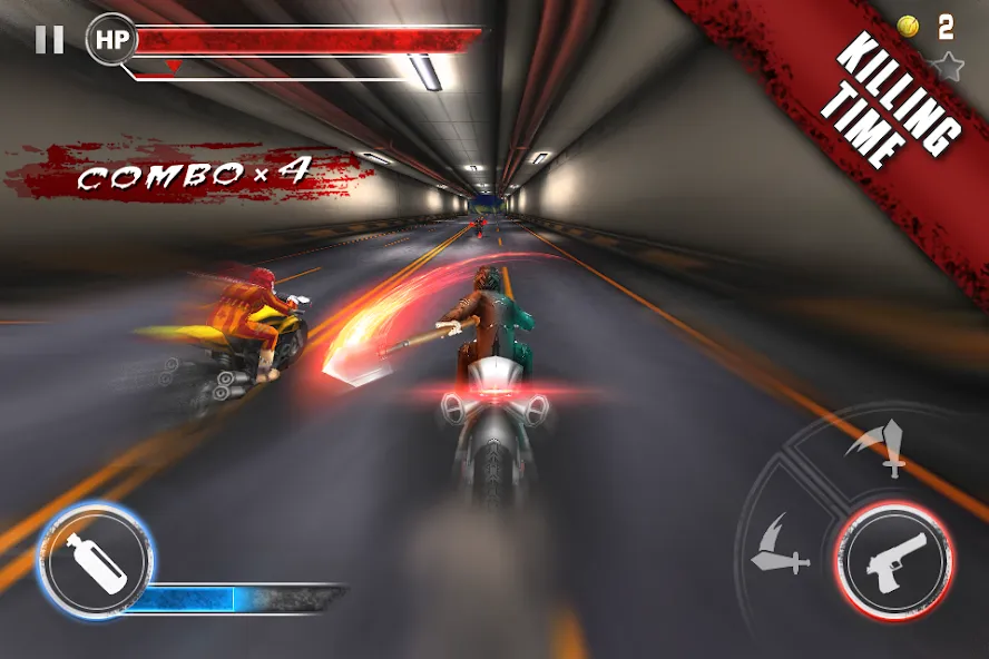 Death Moto 3 : Fighting Rider (дет мото 3) [МОД Mega Pack] Screenshot 2