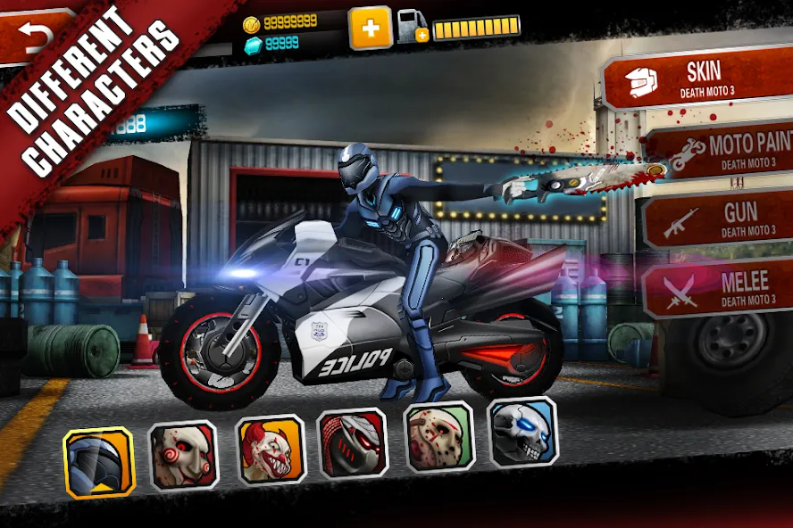 Death Moto 3 : Fighting Rider (дет мото 3) [МОД Mega Pack] Screenshot 5