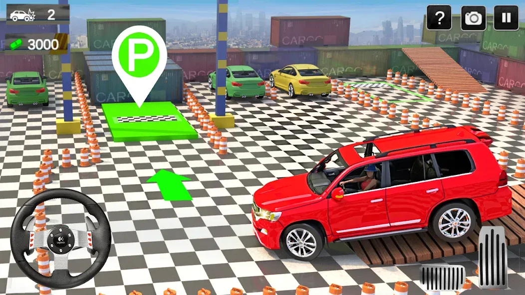 Epic Car Games: Car Parking 3d [МОД Меню] Screenshot 2