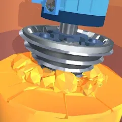 Скачать взлом Idle Dig Factory  [МОД Бесконечные монеты]