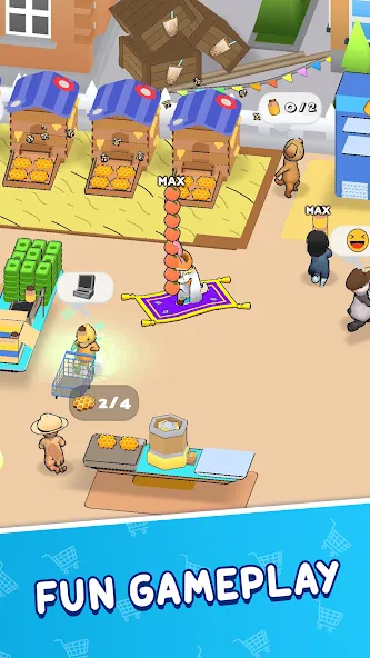 Animal Mart: Tycoon Games (Мой Зверинец Март) [МОД Много денег] Screenshot 5