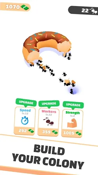 Idle Ants - Simulator Game (Айдл энтс) [МОД Бесконечные деньги] Screenshot 1