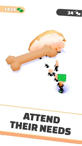 Idle Ants - Simulator Game (Айдл энтс) [МОД Бесконечные деньги] Screenshot 5