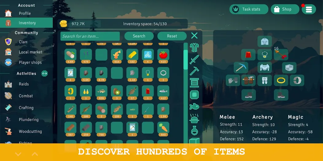 Idle Clans - MMORPG (Айдл Кланс) [МОД Все открыто] Screenshot 1
