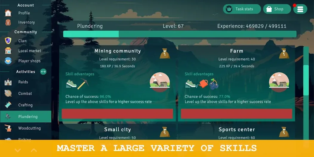 Idle Clans - MMORPG (Айдл Кланс) [МОД Все открыто] Screenshot 5