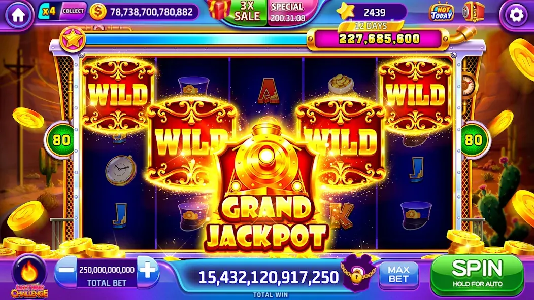 Lava Slots - Casino Games (Лава Слотс) [МОД Mega Pack] Screenshot 5