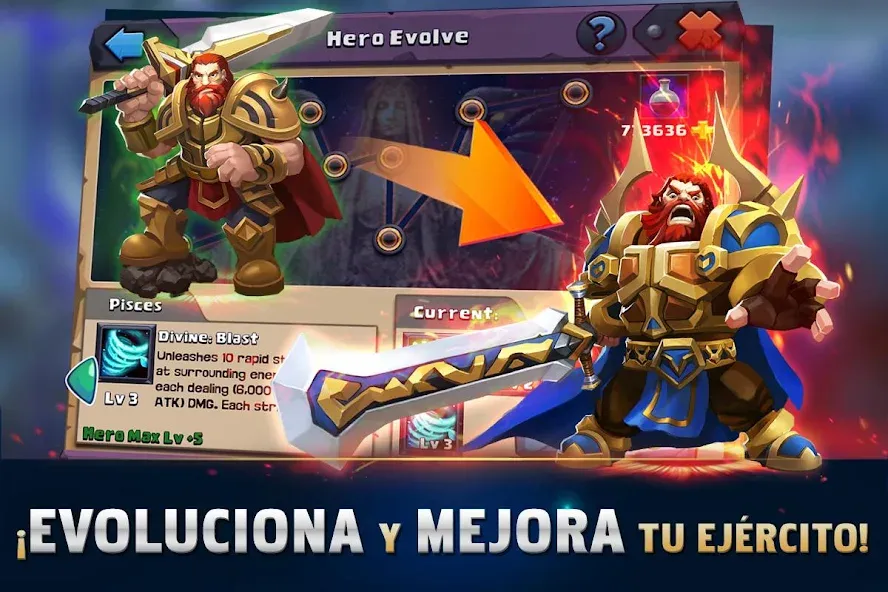 Clash of Lords 2: Español (Клэш оф Лордс 2) [МОД Unlimited Money] Screenshot 3