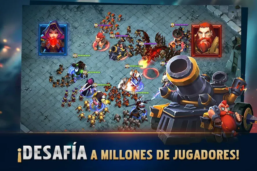Clash of Lords 2: Español (Клэш оф Лордс 2) [МОД Unlimited Money] Screenshot 4