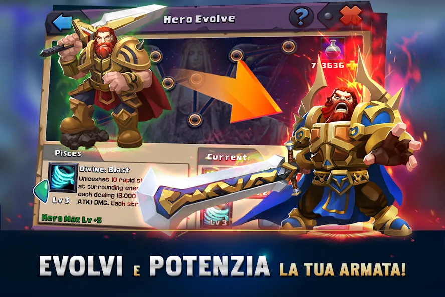 Clash of Lords 2: Italiano (Клэш оф Лордс 2) [МОД Mega Pack] Screenshot 3