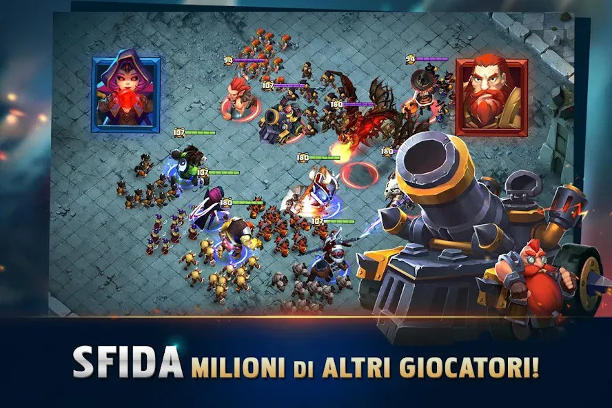 Clash of Lords 2: Italiano (Клэш оф Лордс 2) [МОД Mega Pack] Screenshot 4