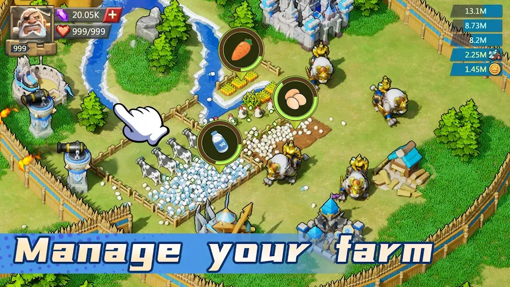 Lords Mobile: Kingdom Wars (Лордс Мобайл) [МОД Много монет] Screenshot 1