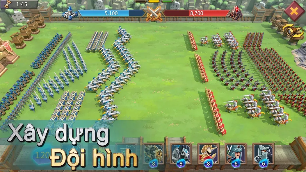 Lords Mobile - Gamota (Лордс Мобиле) [МОД Много денег] Screenshot 1