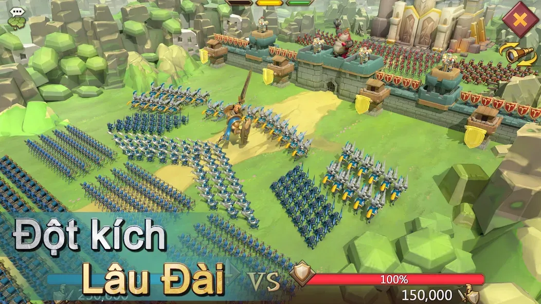 Lords Mobile - Gamota (Лордс Мобиле) [МОД Много денег] Screenshot 2