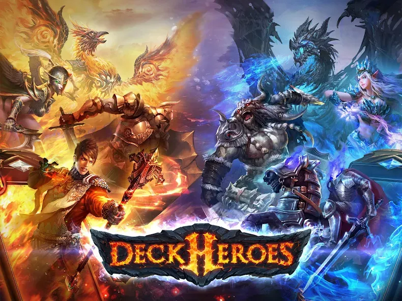 Deck Heroes: Legacy (Дек Герои) [МОД Много денег] Screenshot 1