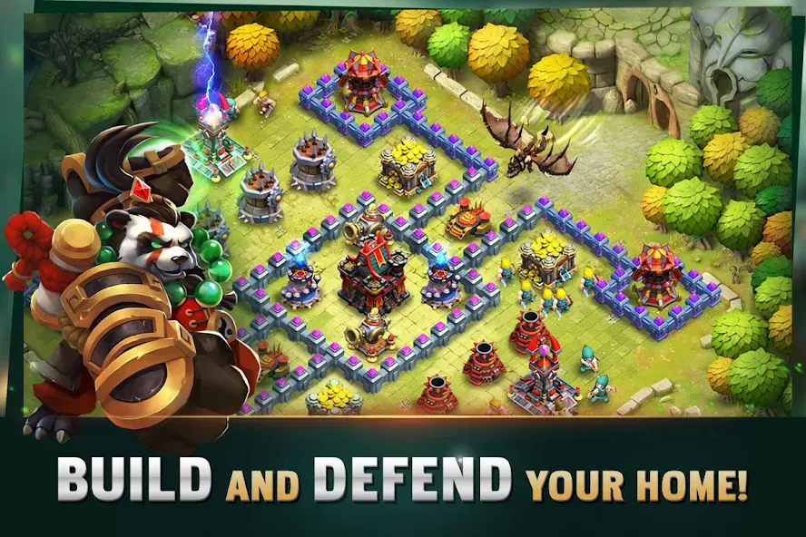Clash of Lords 2: Guild Castle (Клэш оф Лордс 2) [МОД Menu] Screenshot 1